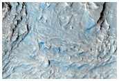 Layered Deposit in an Arabia Region Crater