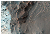 Possible Phyllosilicates on the Southeast Rim of Hale Crater