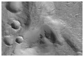 Head of Rille East of Hecates Tholus