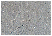 Zunil Crater Secondary with Impressive Wind Streak in Elysium Planitia