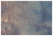 Fresh Impact Site with Bright Material