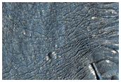 Fretted Terrain-Like Aprons Near Reull Vallis