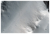 Dry Falls in the Southern Branch of Kasei Valles