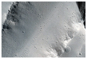 Dry Falls in the Southern Branch of Kasei Valles