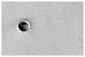 Un piccolo cratere da impatto in Cerberus Palus