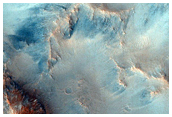 Central Peak of a Large Impact Crater in Acidalia Planitia