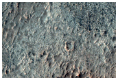 Possible Phyllosilicate Knob on Plateau Northeast of Argyre Region