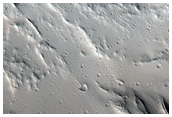 Complex Crater in Tharsis Region