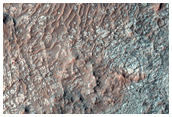 Patterned Ground on Crater Floor in Terra Sabaea