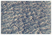 Possible Arete in North and South Debris Flows