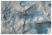 Disrupted Terrain on Crater Floor in Noachis Terra