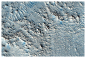 Distal Ramparts for Fresh Santa Fe Crater in Chryse Planitia