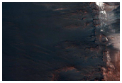 Mawrth Region Stratigraphy in Crater Wall