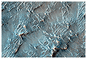 Phyllosilicates along a Scarp in Northwest Argyre Planitia