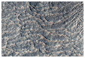 Arete in North and South Debris Flows