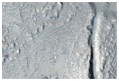 Lava Flow Margin in Echus Chasma