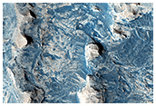 Stratigraphic Relations in THEMIS Image V11134006 in Sinus Meridiani