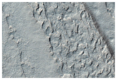 South Polar Layered Deposits Exposed on Southwest Wall of Promethei Chasma