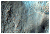 Light-Toned Material in a Crater in Terra Cimmeria