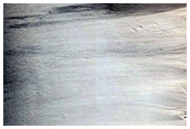 Triple Intersection of Three Different Terrains in Acheron Fossae