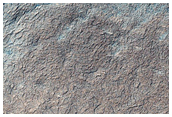 Southern Summer View of Terrain Surrounding South Crater