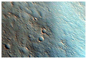 Well-Preserved Crater with Central Peak in Chryse Planitia