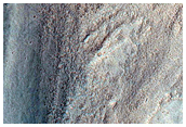 Viscous Flow Feature East of Hellas Planitia