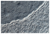 Basal Scarp of South Polar Layered Deposits