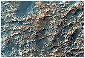 Possible Iron Oxides Northwest of Hellas Planitia