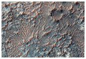 Rocky Deposit on Crater Floor