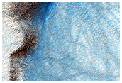 Raised Surface Deposit in Sisyphi Planum