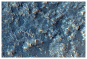 Western Ejecta of Zumba Crater