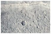 Ridges in Schiaparelli Crater