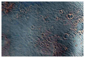 Hydrated-Terrain in Crater in Tyrrhena Terra