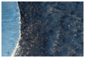 Very Fresh 1-Kilometer Diameter Impact Crater