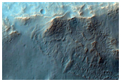 Crater in Typical Gully Latitudes