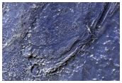 Canais na Cratera Hale