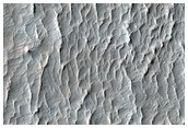 Sample of Mound of Material in Crater East of Schiaparelli Crater