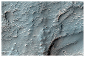 Sample of Light-Toned Plain and Adjacent Terrain North of Hellas Basin