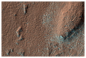 Possible Fan in Eudoxus Crater