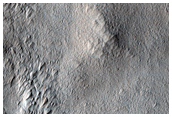 Channels on North Rim of Cerulli Crater