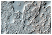 Clay-Bearing Crater Fill South of Daedalia Planum