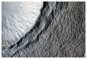 Crater with Extensive Ejecta Deposits