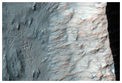 Western Rim and Ejecta of a Very Recent 6-Kilometer Rayed Crater