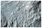 Central Region of an Impact Crater