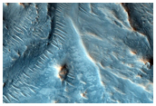 Ejecta and Interior of Gamboa Crater