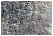 Scarp in Tempe Terra