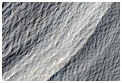 Herringbone Erosion in Medusae Fossae Formation