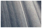 Exposure of North Polar Layered Deposits