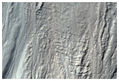 Gullied Crater Wall